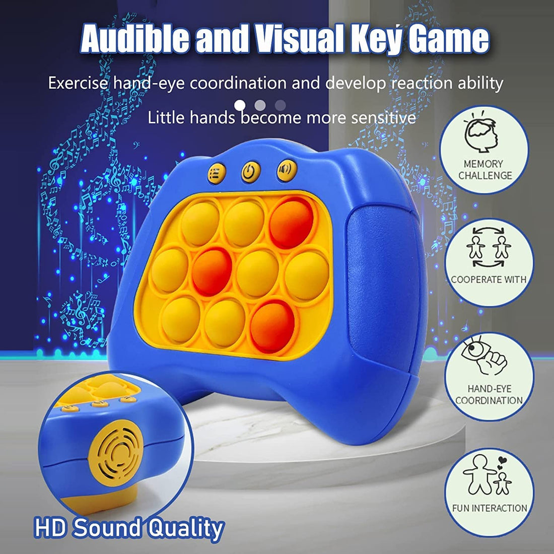 Pop Push Bubble Puzzle: Groundhog Toys - Perfect Kids' Gift