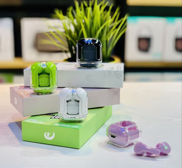 Air31 Earbuds Crystal Transparent Body