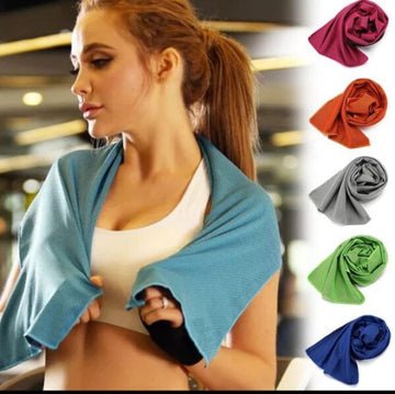 Ice Cold Cool Towel: Instant Cooling for Outdoor Sports