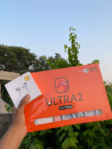 7 in 1 Ultra Watch | Free Earbuds