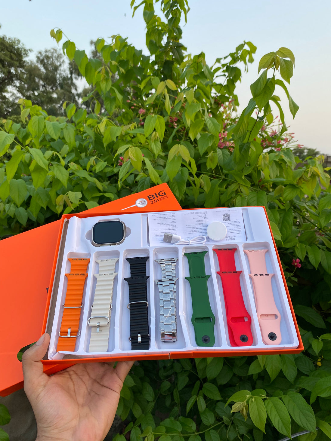 7 in 1 Ultra Watch | Free Earbuds