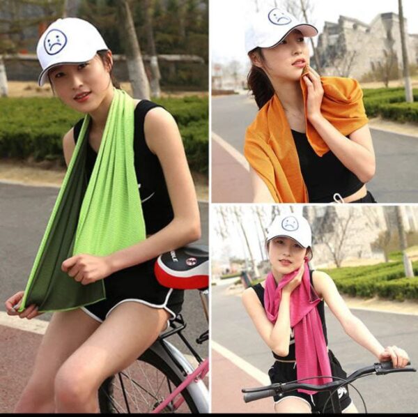 Ice Cold Cool Towel: Instant Cooling for Outdoor Sports